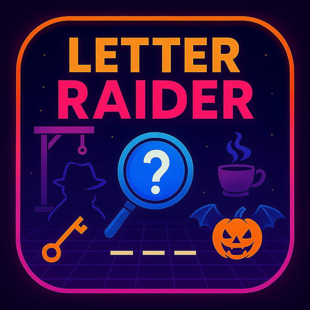 LetterRaider — Fast-Paced Word Game